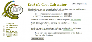 EcoSafe Cost Calculator