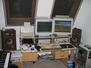 Dual Eizo monitor setup